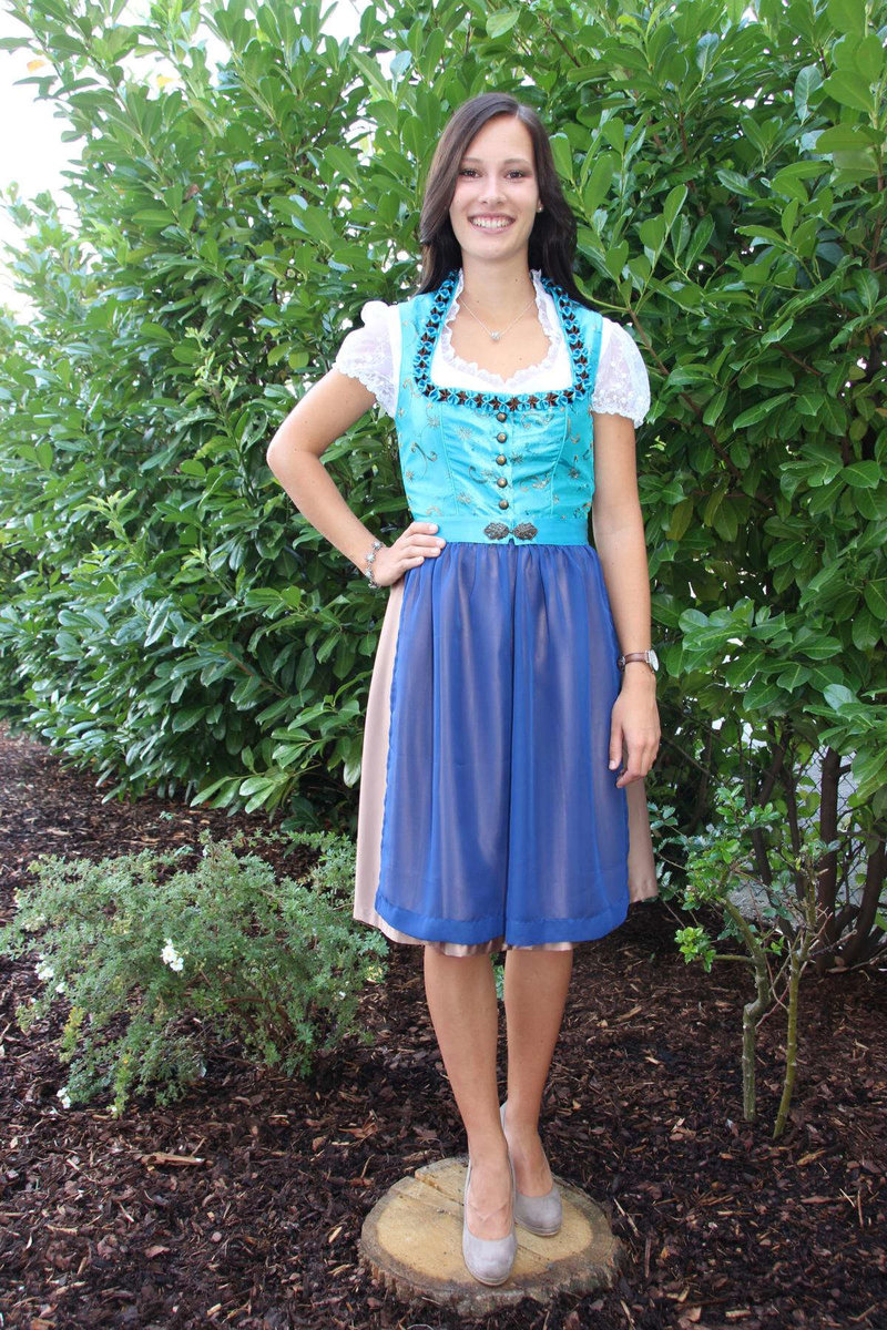 Elegantes Dirndl von Trachten Dexel Trachtenstoffe-Dirndl-Lederhosen